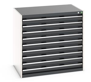 Bott Cubio drawer cabinet with overall dimensions of 1050mm wide x 750mm deep x 1000mm high... 1050mmW x 750mmD